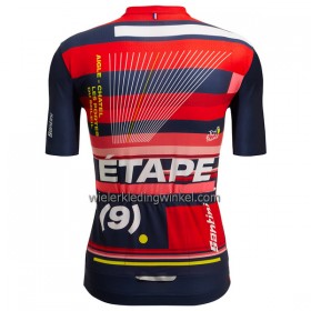 Wielershirt 2022 Ronde van Frankrijk Aigle-Chatel Rood Blauw